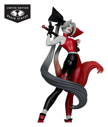 Batman - DC Direct Harley Quinn: Red, White & Black Statue 1/10 Harley Quinn by Alex Garner - Figuuri (keräilyhahmo)