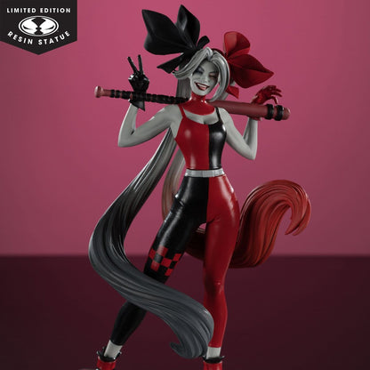 Batman - DC Direct Harley Quinn: Red, White & Black Statue 1/10 Harley Quinn by Alex Garner - Figuuri (keräilyhahmo)