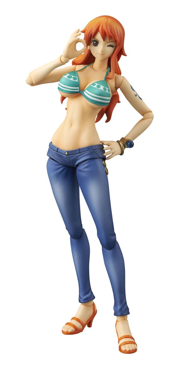 One Piece - Variable Action Heroes Nami - Toimintafiguuri / toimintahahmo