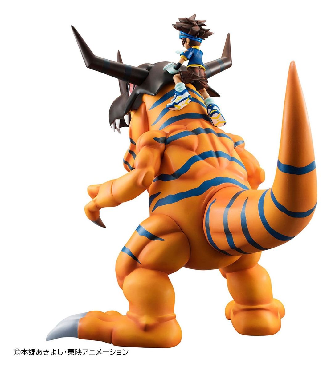 Digimon Adventures - Precious G.E.M. Series PVC Figure Greymon & Taichi Yagami 25 cm (Repeat) - Figure