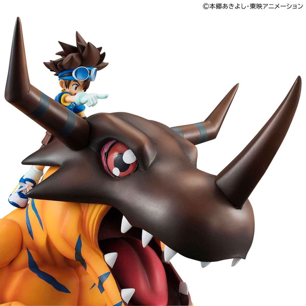 Digimon Adventures - Precious G.E.M. Series PVC Figure Greymon & Taichi Yagami 25 cm (Repeat) - Figure