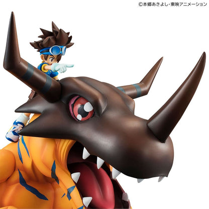 Digimon Adventures - Precious G.E.M. Series PVC Figure Greymon & Taichi Yagami 25 cm (Repeat) - Figure