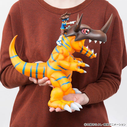 Digimon Adventures - Precious G.E.M. Series PVC Figure Greymon & Taichi Yagami 25 cm (Repeat) - Figure