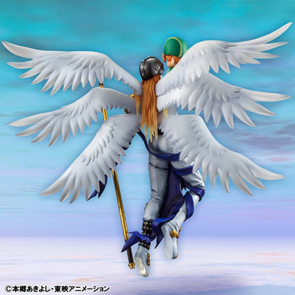 Digimon Adventure - G.E.M. Series PVC Figure: Angemon & Takeru Takaishi - Figuuri (keräilyhahmo)