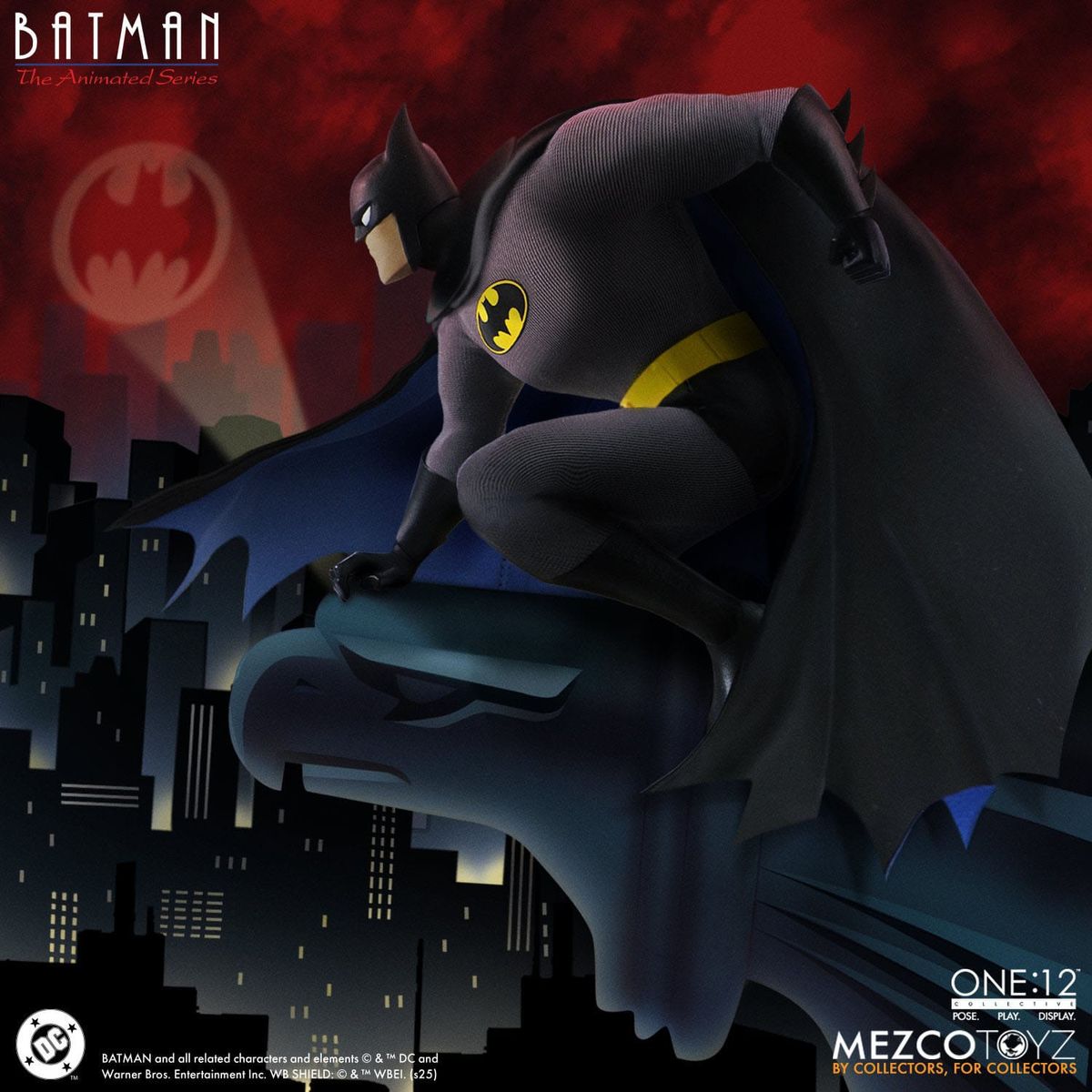 Batman - The Animated Series 1/12 Batman - Toimintafiguuri / toimintahahmo