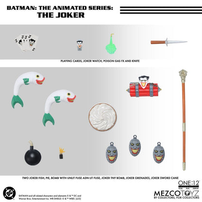 Batman - The Animated Series 1/12 The Joker - Toimintafiguuri / toimintahahmo