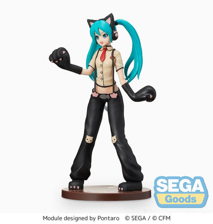 Hatsune Miku - Project DIVA Arcade Future Tone SPM Hatsune Miku Kitty Cat - Figure