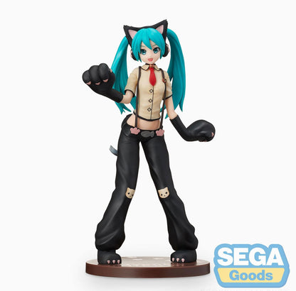 Hatsune Miku - Project DIVA Arcade Future Tone SPM Hatsune Miku Kitty Cat - Figure