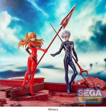 Evangelion: 3.0+1.0 Thrice Upon a Time - Asuka Shikinami Langley x Spear of Longinus - Figuuri (keräilyhahmo)