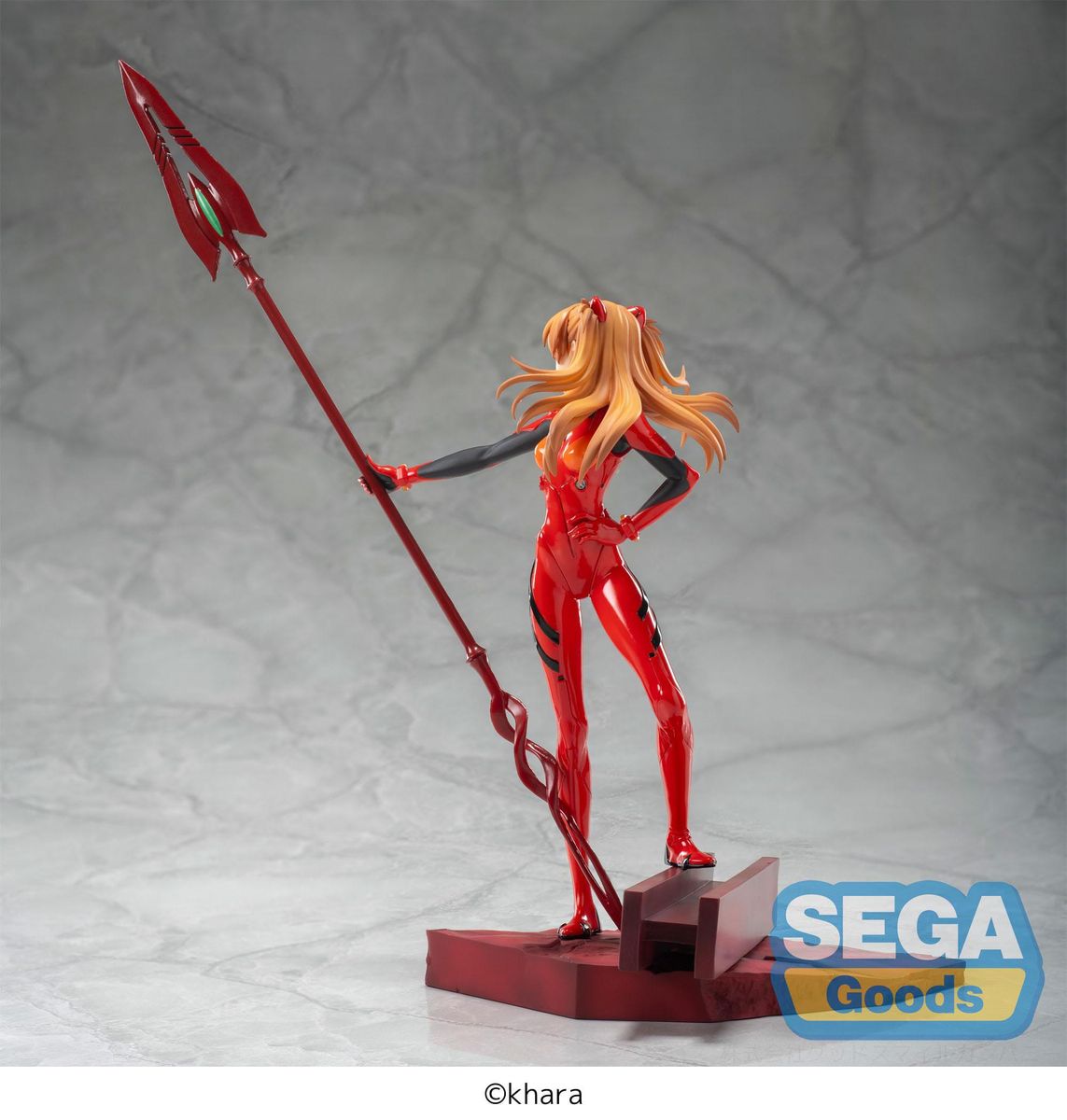 Evangelion: 3.0+1.0 Thrice Upon a Time - Asuka Shikinami Langley x Spear of Longinus - Figuuri (keräilyhahmo)