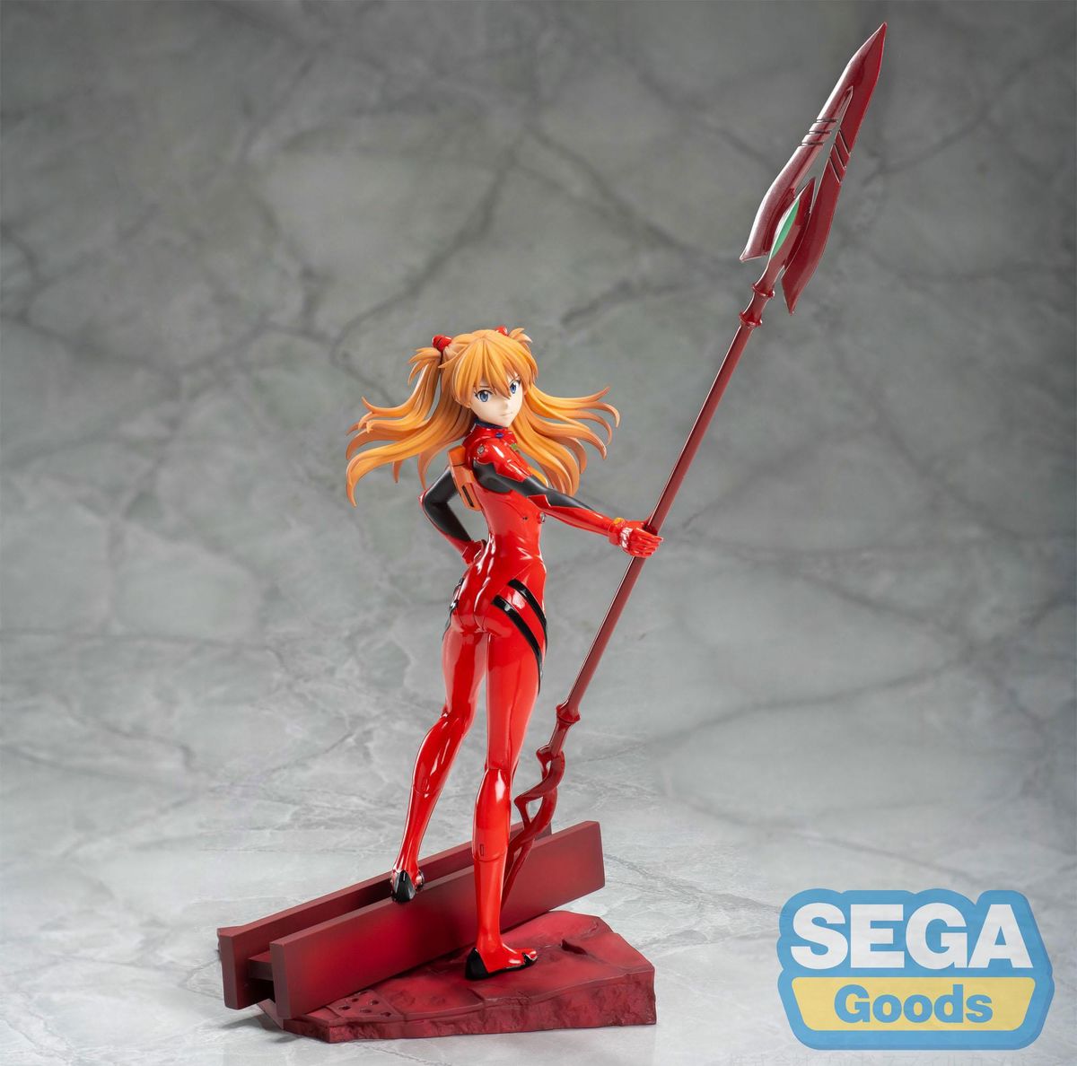 Evangelion: 3.0+1.0 Thrice Upon a Time - Asuka Shikinami Langley x Spear of Longinus - Figuuri (keräilyhahmo)