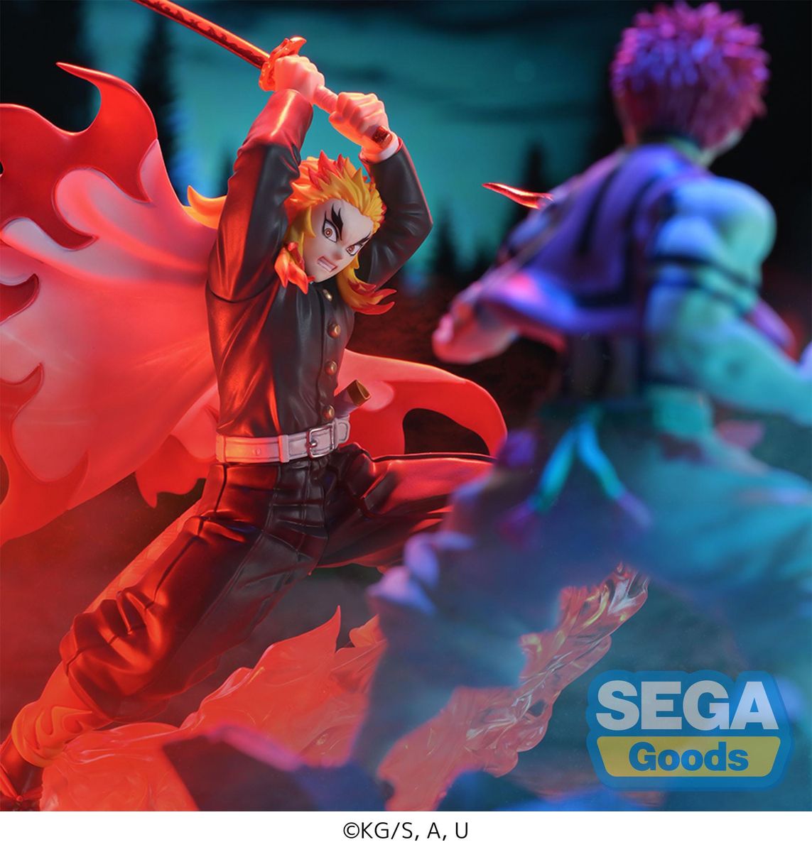 Demon Slayer - Kimetsu no Yaiba Xross Link Anime Kyojuro Rengoku - Figuuri (keräilyhahmo)