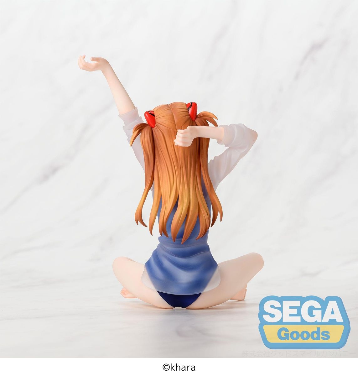 Rebuild of Evangelion - Yumemirize PVC Figure: Asuka Shikinami Langley School Swimsuit Ver. - Figuuri (keräilyhahmo)