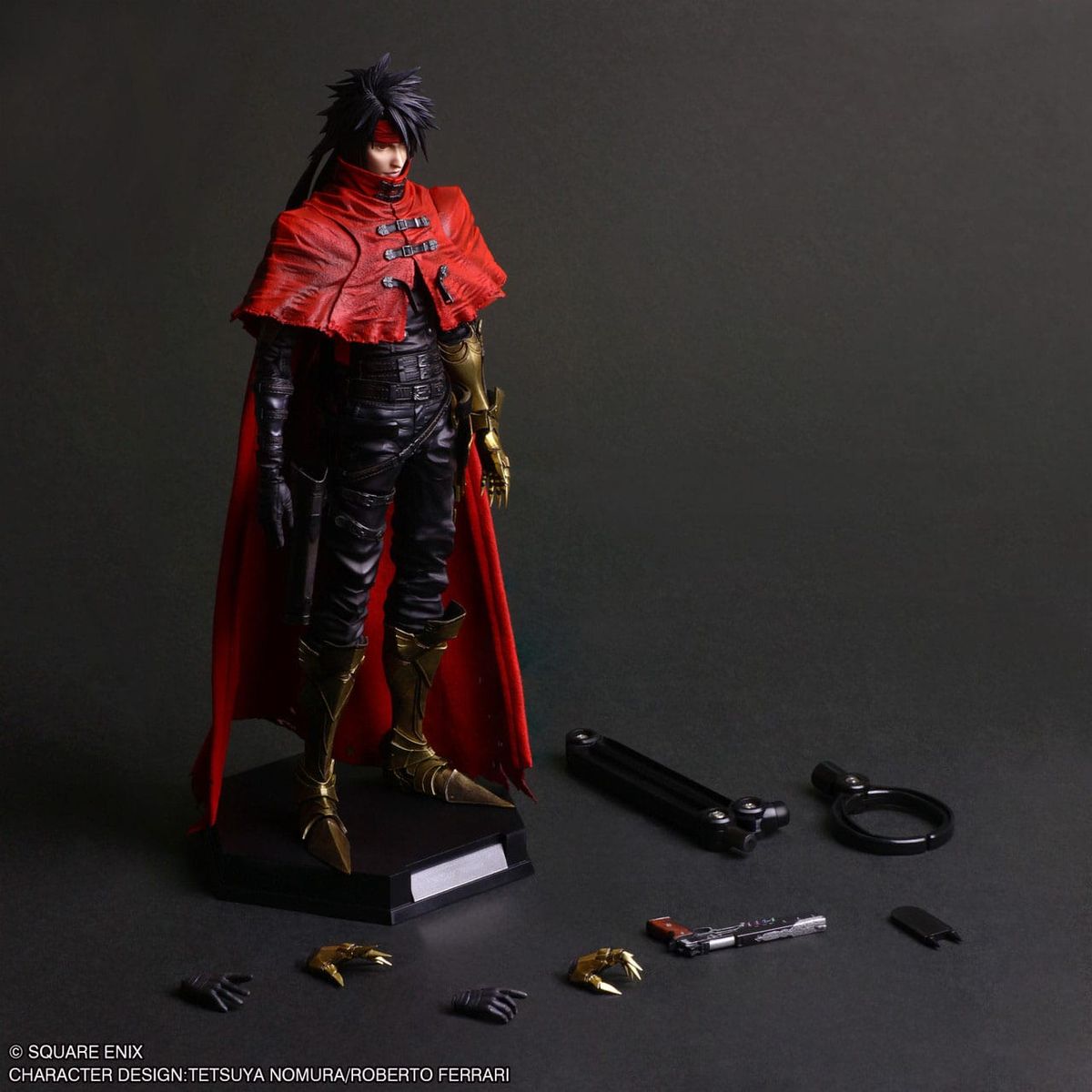 Final Fantasy - Rebirth Play Arts Kai Vincent Valentine - Toimintafiguuri