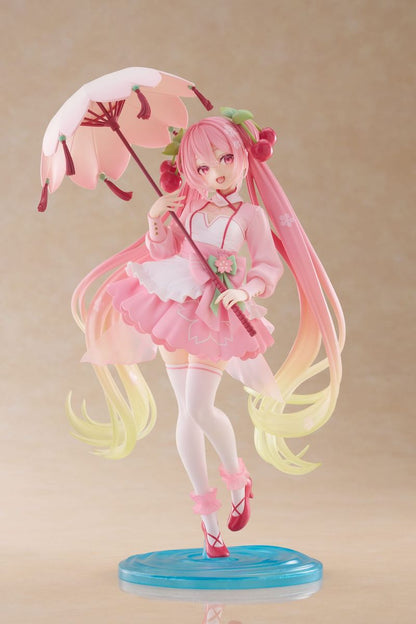 Hatsune Miku - AMP Newley Written Sakura Miku Sakura Dress Ver. - Figuuri (keräilyhahmo)