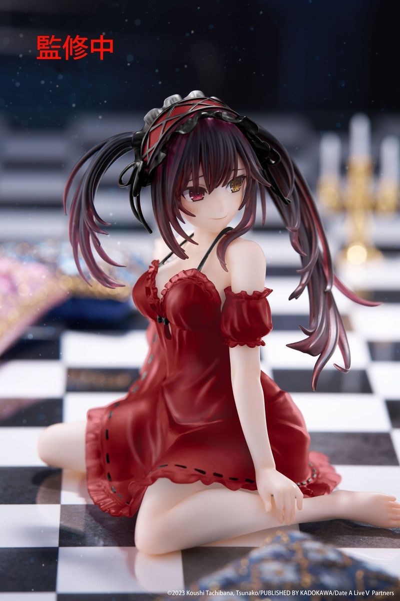 Date A Live IV - Cute Figure Kurumi Tokisaki Nightwear - Figure