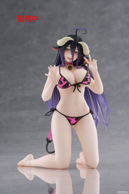 Overlord - Desktop Cute Figure Albedo Cow-Print Swimsuit Ver. Renewal - Figure