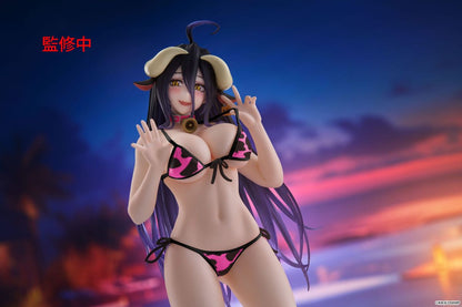Overlord - Desktop Cute Figure Albedo Cow-Print Swimsuit Ver. Renewal - Figure