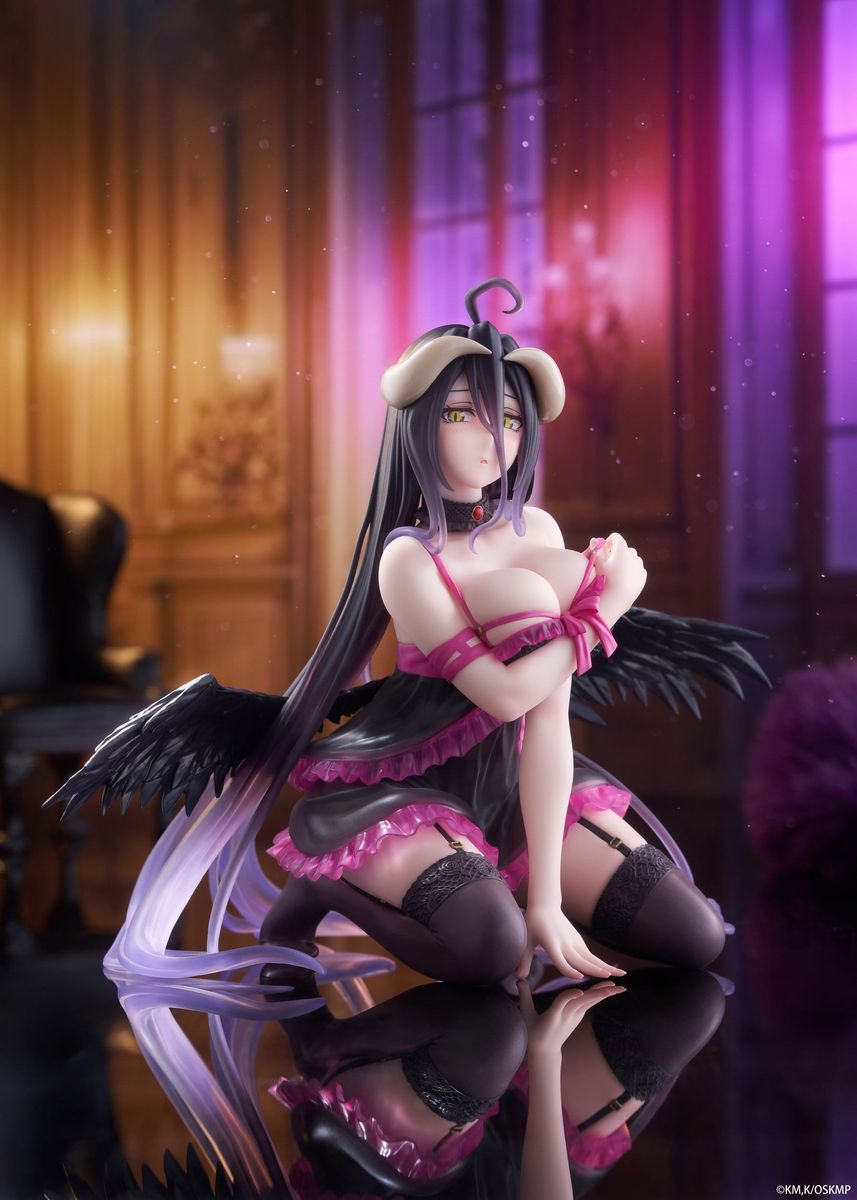 Overlord - Desktop Cute Albedo (Negligee Ver.) - Figuuri (keräilyhahmo)