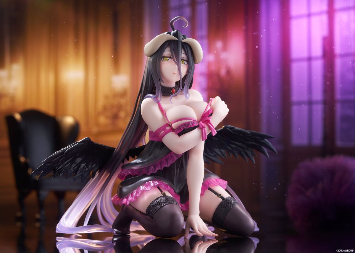 Overlord - Desktop Cute Albedo (Negligee Ver.) - Figuuri (keräilyhahmo)