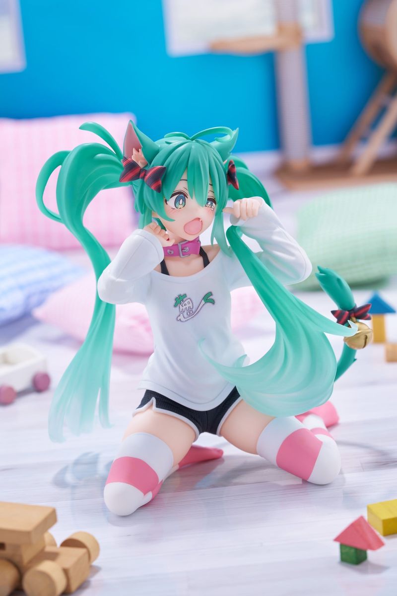 Hatsune Miku - Cute Figure Hatsune Miku Cat Ear T-Shirt - Figuuri (keräilyhahmo)