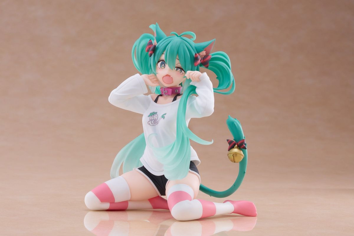 Hatsune Miku - Cute Figure Hatsune Miku Cat Ear T-Shirt - Figuuri (keräilyhahmo)