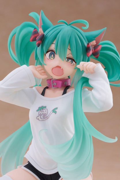 Hatsune Miku - Cute Figure Hatsune Miku Cat Ear T-Shirt - Figuuri (keräilyhahmo)