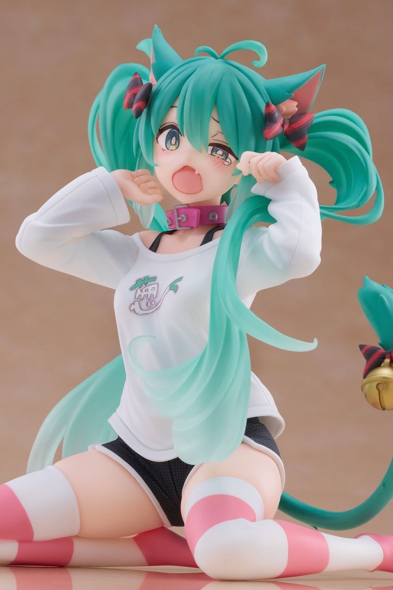 Hatsune Miku - Cute Figure Hatsune Miku Cat Ear T-Shirt - Figuuri (keräilyhahmo)