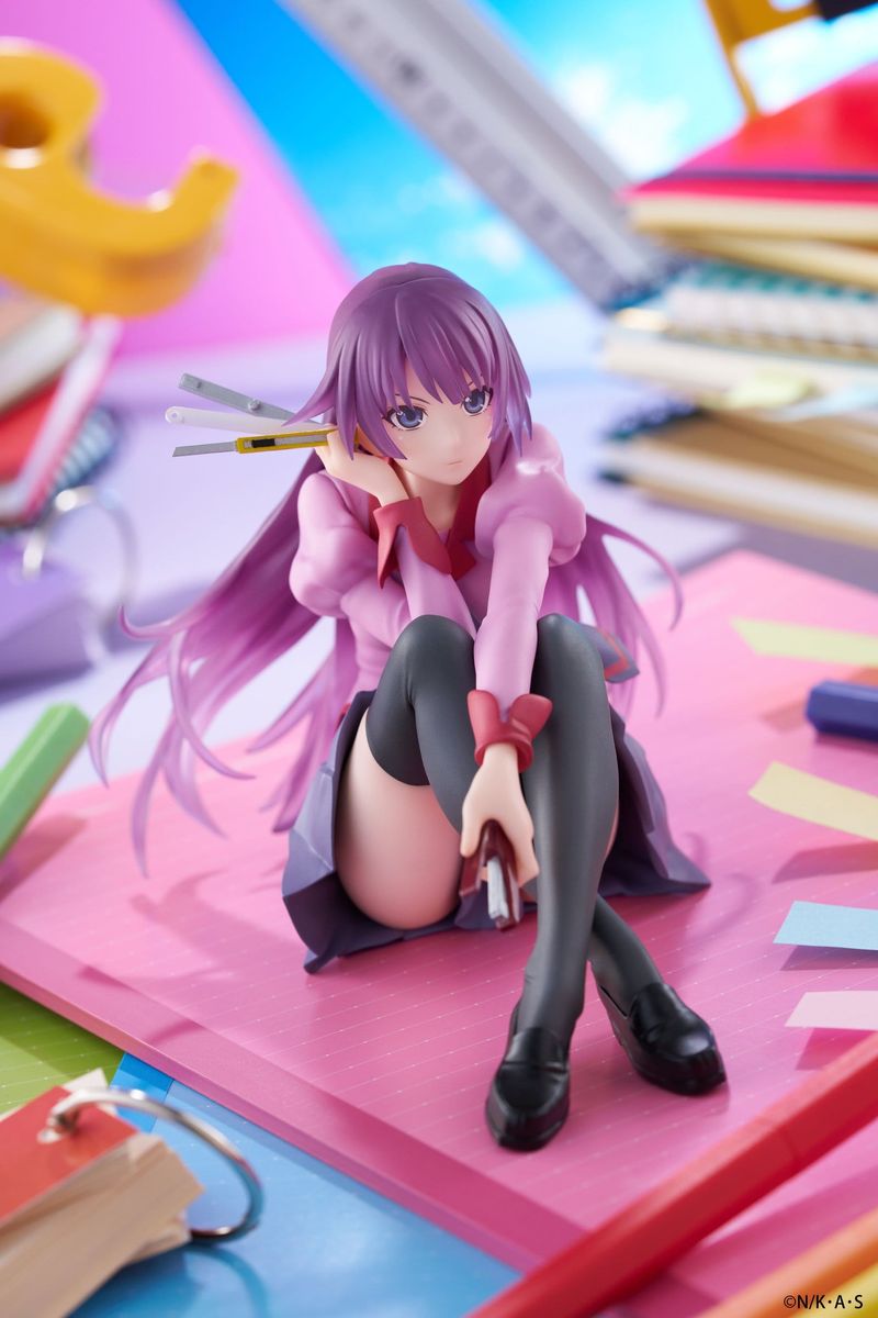 Monogatari - Desktop Cute Figure Hitagi Senjougahara - Figuuri (keräilyhahmo)