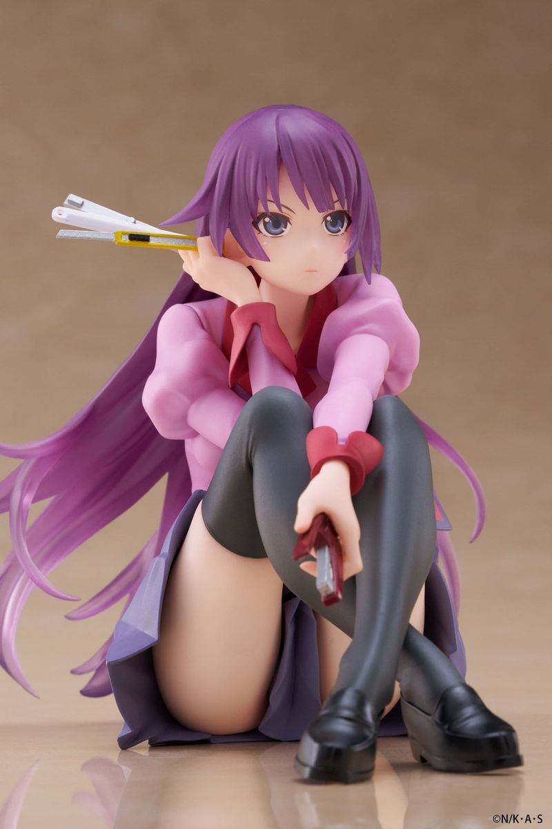 Monogatari - Desktop Cute Figure Hitagi Senjougahara - Figuuri (keräilyhahmo)