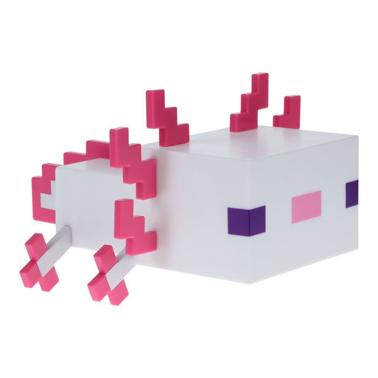 Minecraft - Axolotl - Valaisin (lamppu)