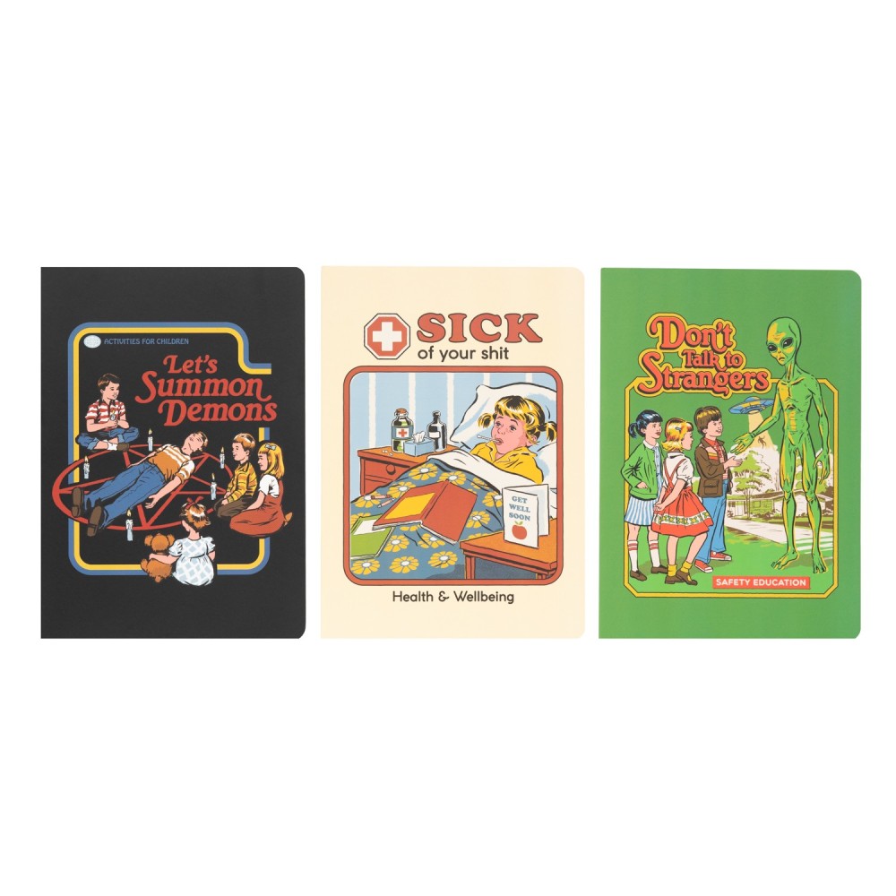 Steven Rhodes - A5 - Muistikirjat (3 kpl setti)