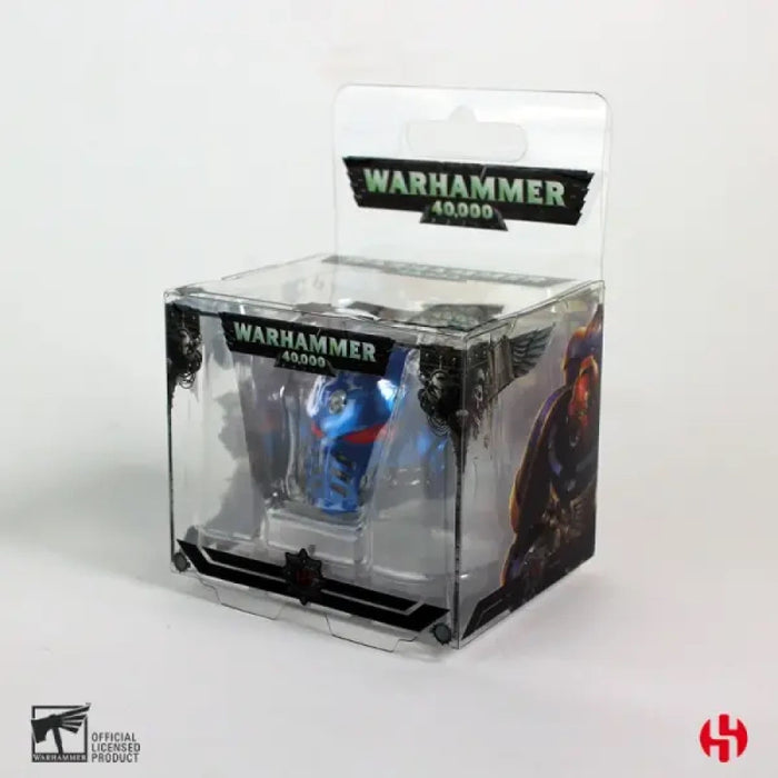 Warhammer 40,000 - Space Marine Primaris Helmet Ultramarine - Avaimenperä