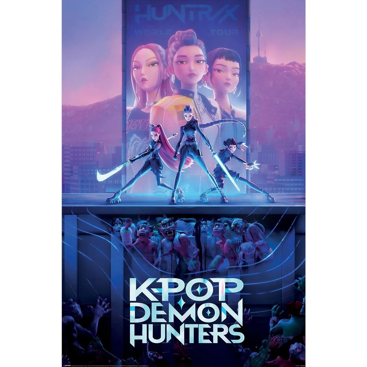KPop Demon Hunters - Key Art - Juliste