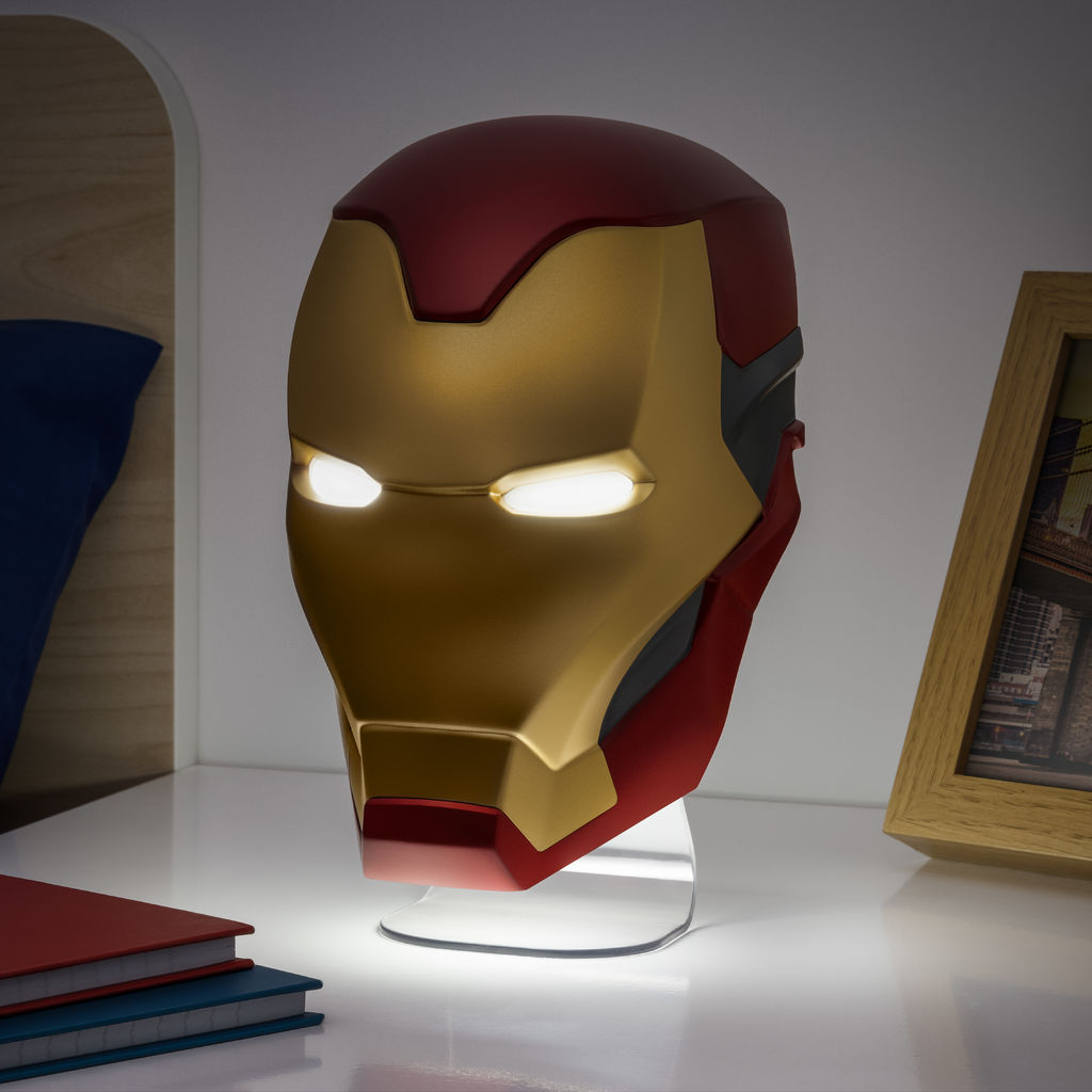 Iron Man - Helmet - Valaisin (lamppu)