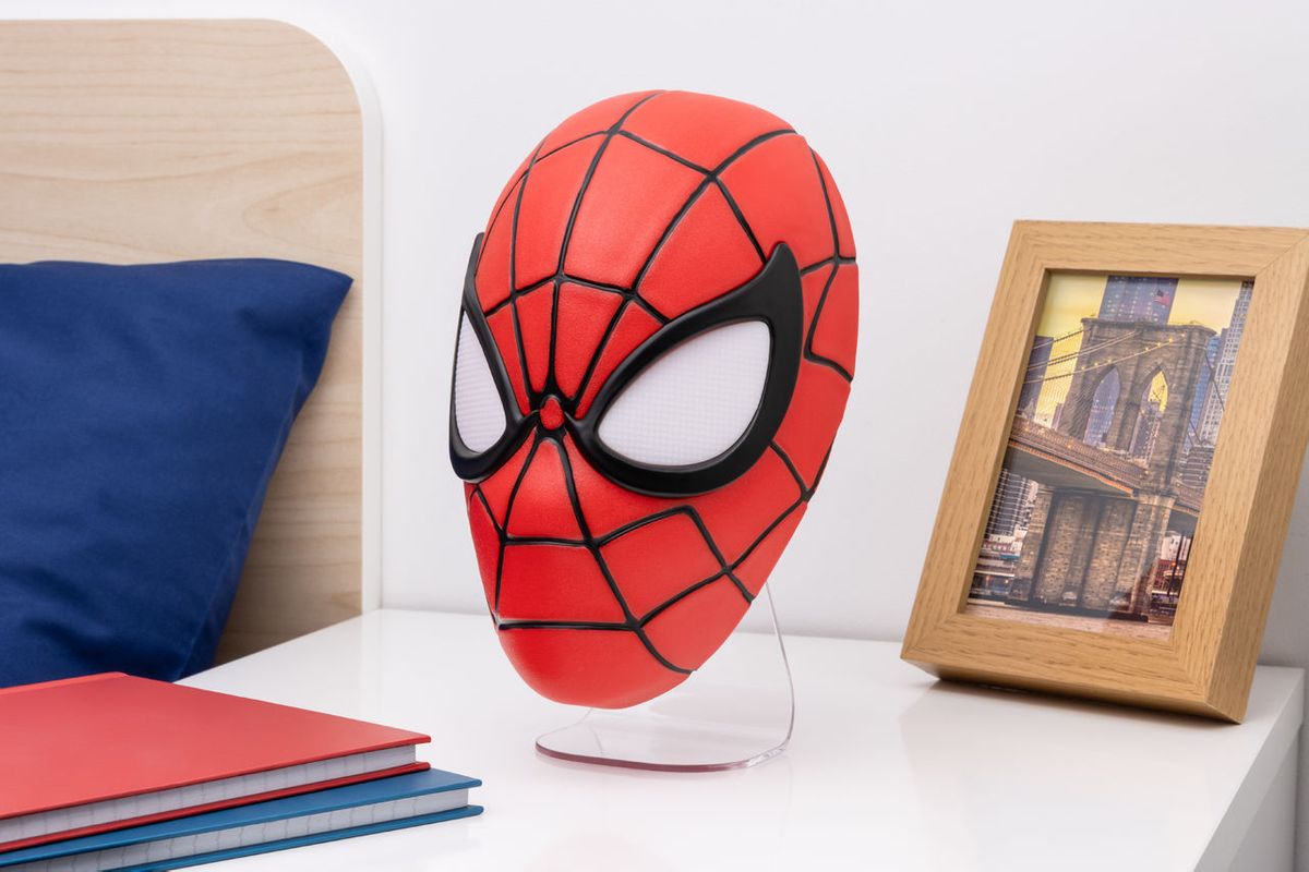 Spider-Man - Mask - Valaisin (lamppu)