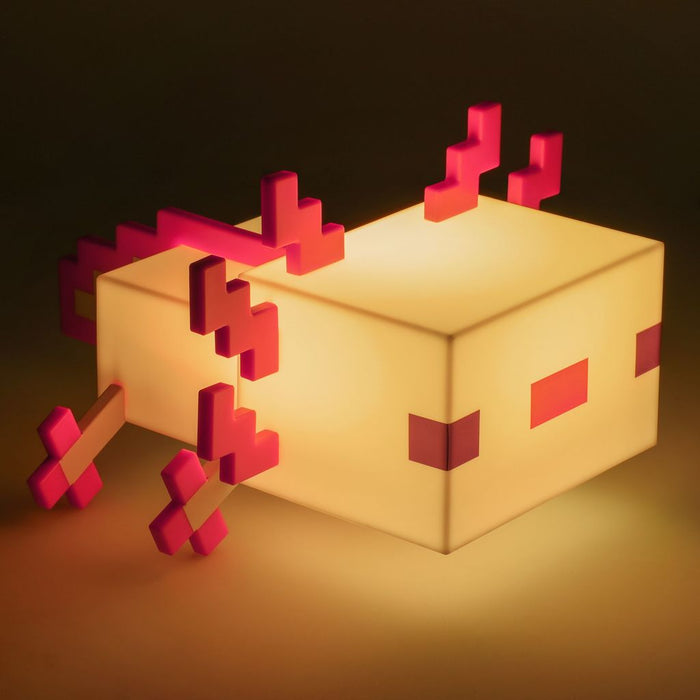 Minecraft - Axolotl - Valaisin (lamppu)