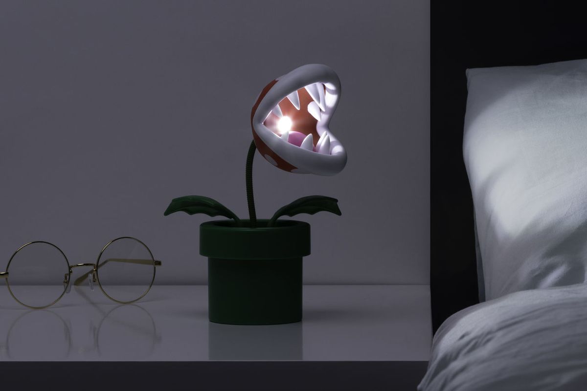 Super Mario - Mini Piranha Plant - Valaisin (lamppu)