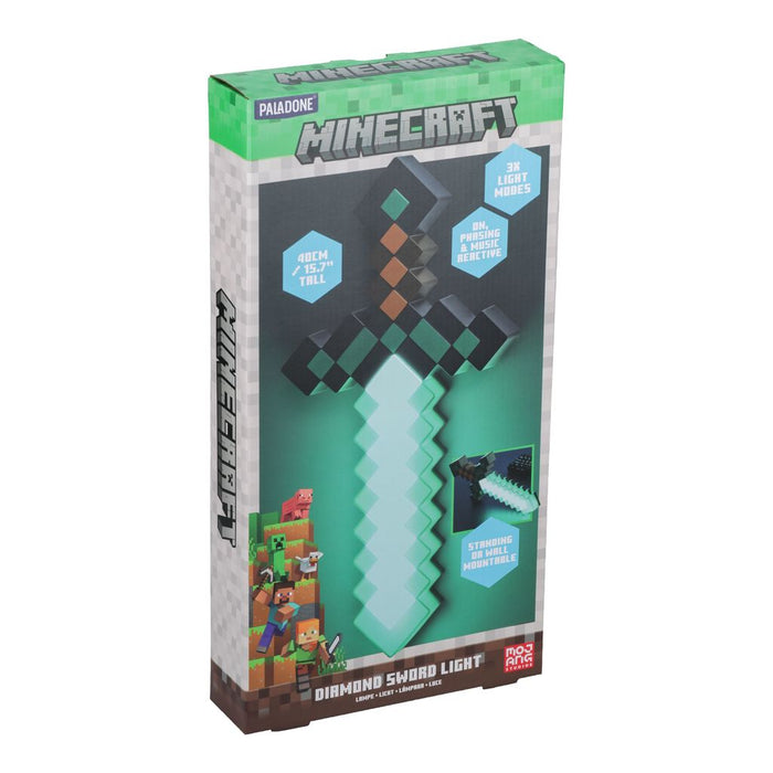 Minecraft - Diamond Sword - Valaisin (lamppu)