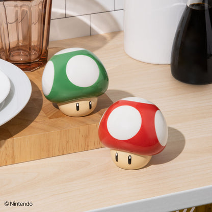 Super Mario - Green & Red Mushroom - Suola- & pippurisirottimet