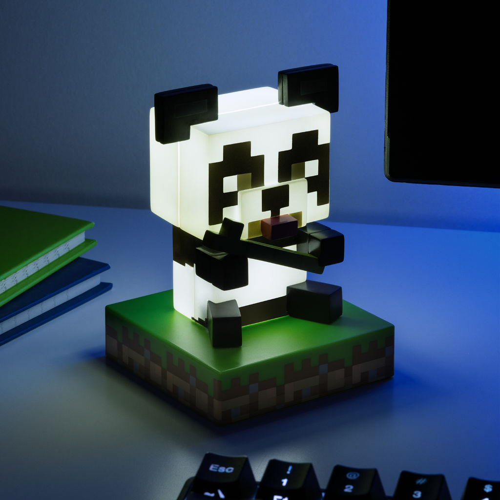 Minecraft - Panda - Valaisin (lamppu)