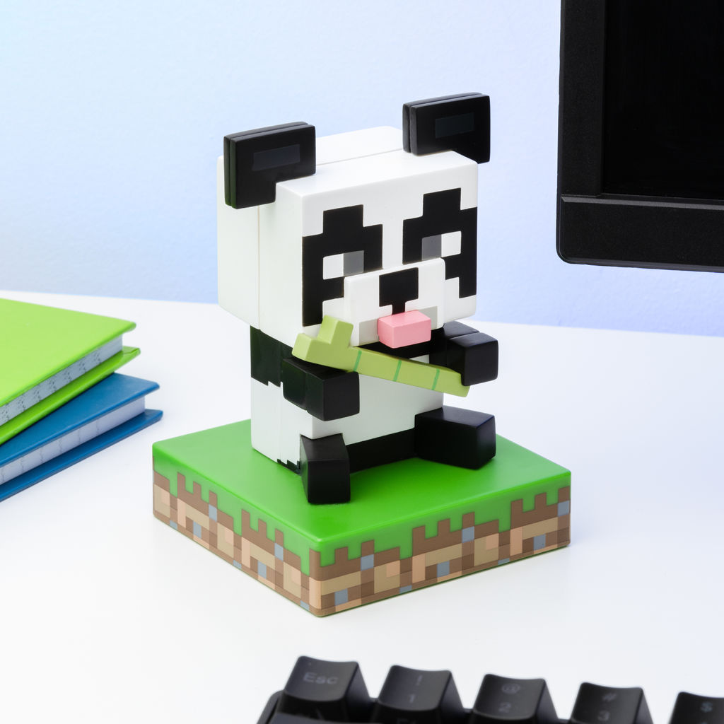 Minecraft - Panda - Valaisin (lamppu)