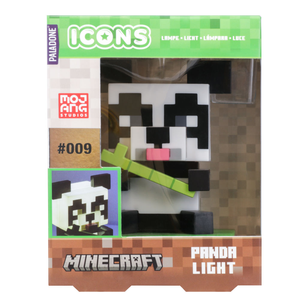 Minecraft - Panda - Valaisin (lamppu)