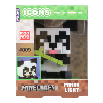 Minecraft - Panda - Valaisin (lamppu)