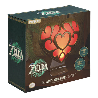 The Legend of Zelda - Heart Container - Valaisin (lamppu)