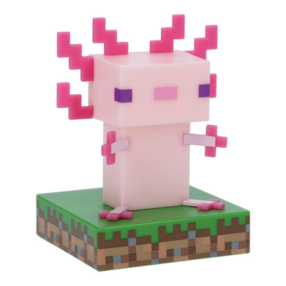 Minecraft - Axolotl - Valaisin (lamppu)