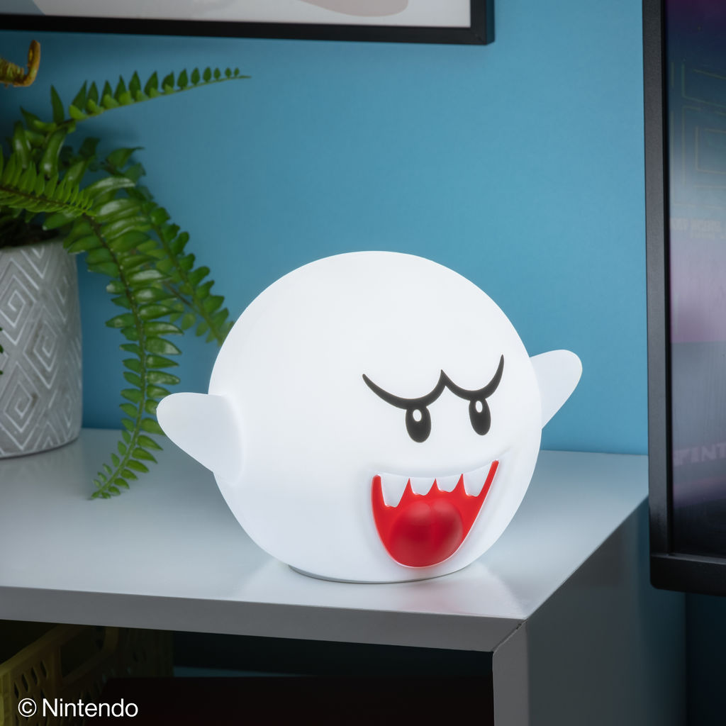 Super Mario - Boo SquishyGlo - Silikoninen valaisin (lamppu)