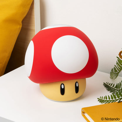 Super Mario - SquishyGlo Mushroom - Ladattava valaisin (lamppu)