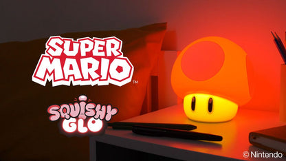 Super Mario - SquishyGlo Mushroom - Ladattava valaisin (lamppu)
