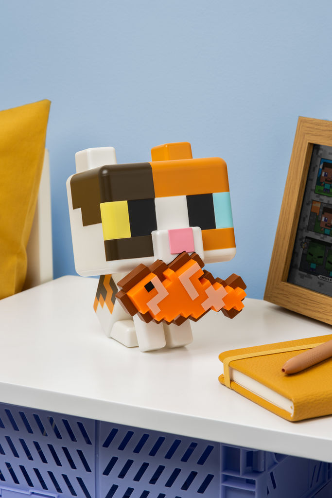 Minecraft - GloBuddies: Cat - Table Lamp